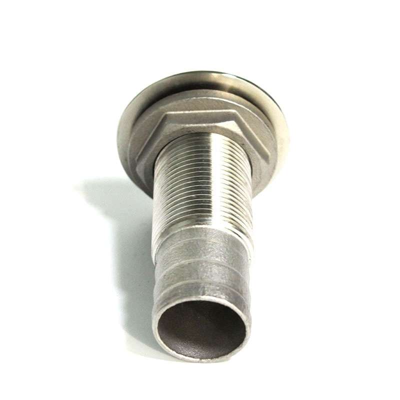 316 Stainless Steel Drain Pipe Tube Marine Drain Joint Fitting For Boat Yacht, Specification: 3/4inc