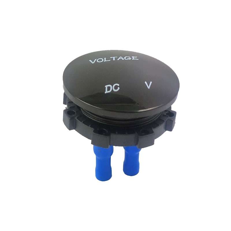 DC12-24V Automotive Battery DC Digital Display Voltage Meter Modified Measuring Instrument(Red Light