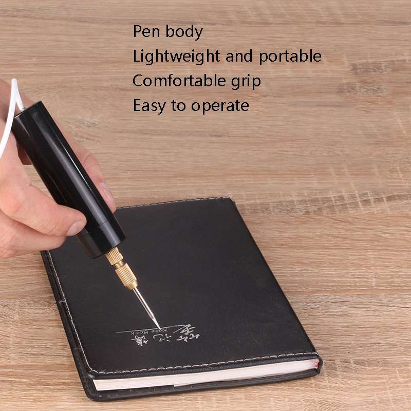 Household Mini Electric Drilling Handheld Jade Polishing Engraving Tool Electric Grinder(Electric Dr