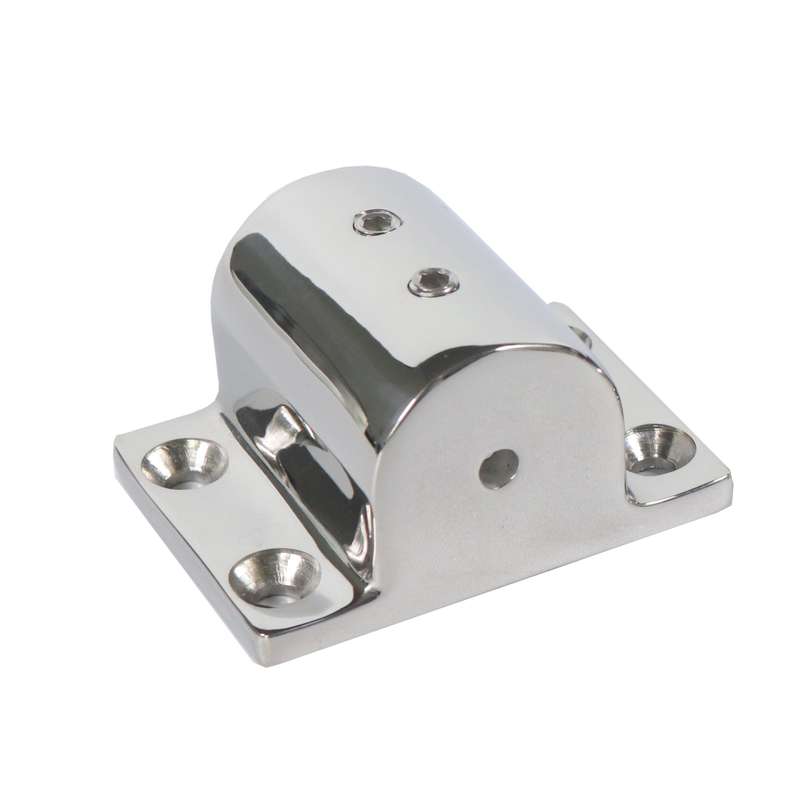 Stainless Steel Square Tube Seat Yacht Tube Seat Ship Accessories, Specification: 25mm 1inch