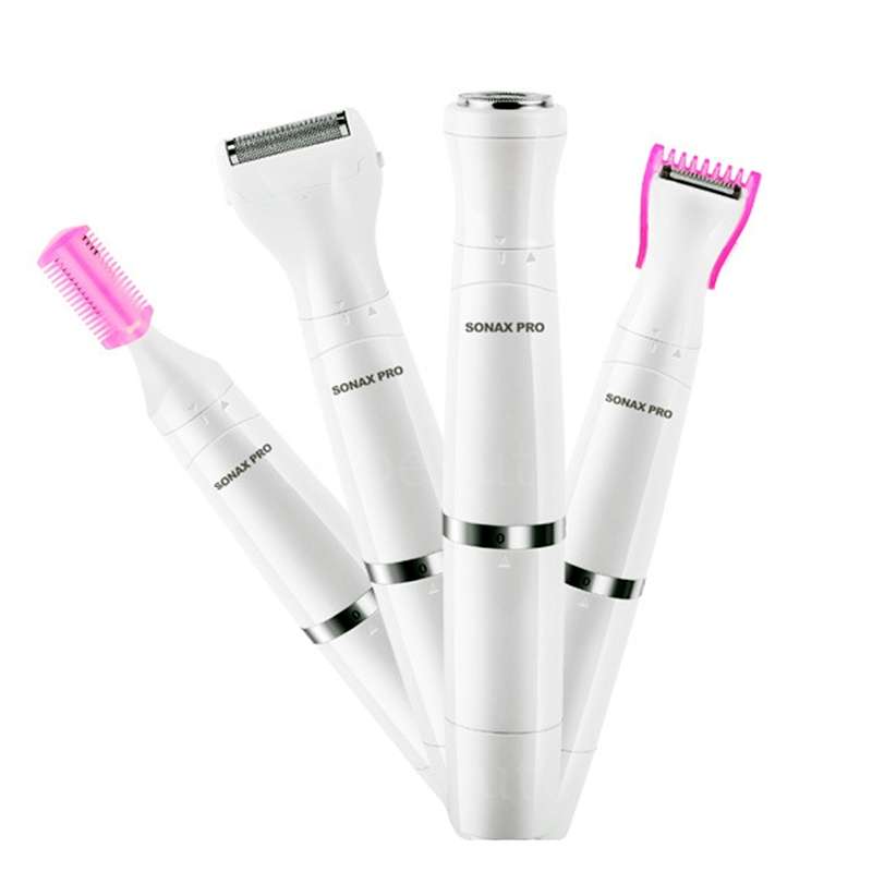 SONAX PRO SN-8933 4 In 1 Electric Women Shaver Multi-Function USB Charge Scraping Knife Hair Removal