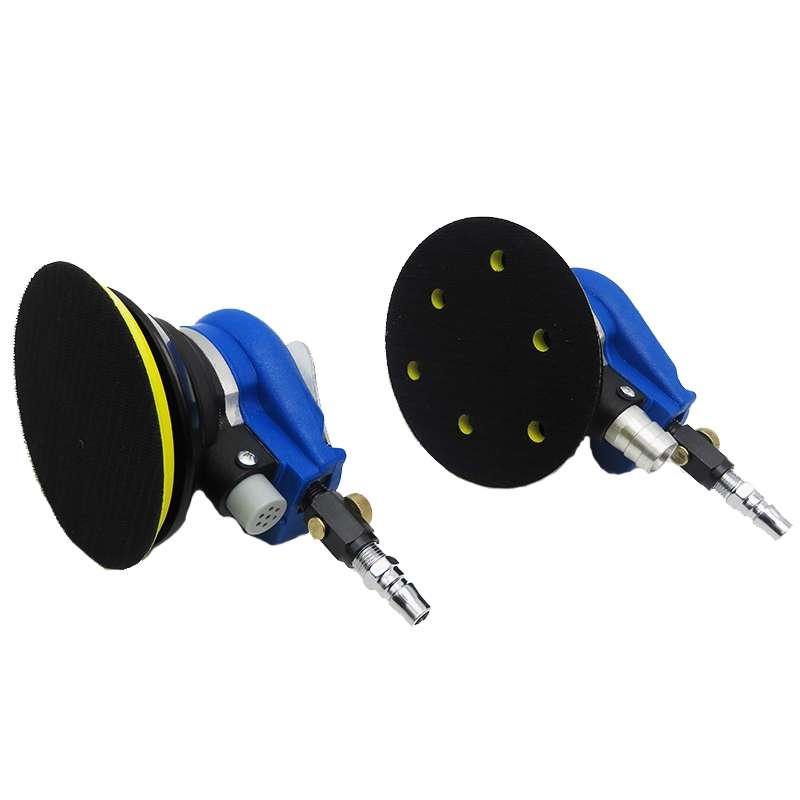 Pneumatic Sandpaper Machine Car Polishing Machine Grinding Machine Waxing Machine, Model: 5inch Vacu