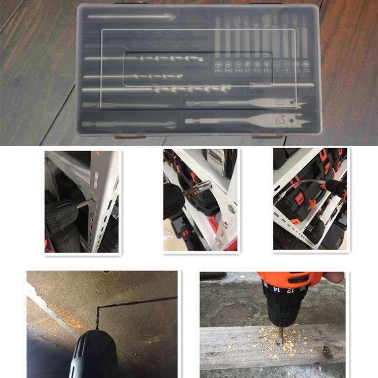21 PCS / Set Multi-Function Drill High-Speed Steel Twist Drill Group Tool
