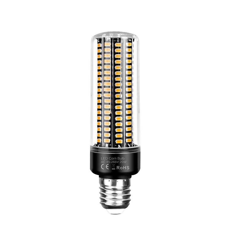 20W 5736 LED Corn Light Constant Current Width Pressure High Bright Bulb(E27 White)