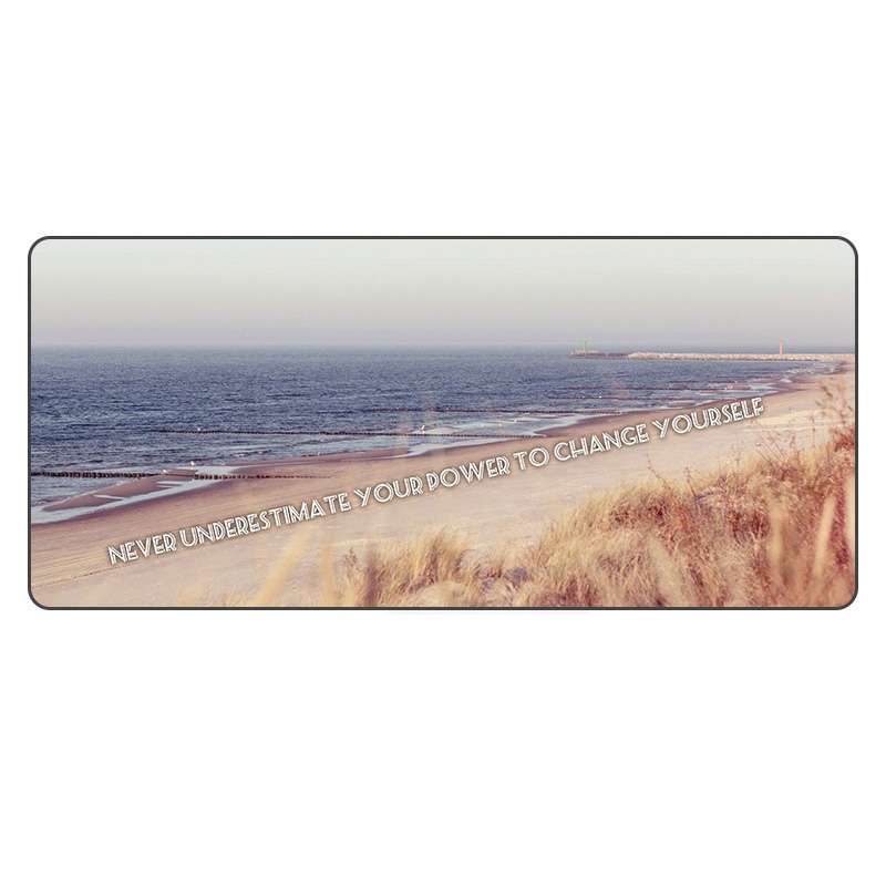 400x900x5mm AM-DM01 Rubber Protect The Wrist Anti-Slip Office Study Mouse Pad(15)