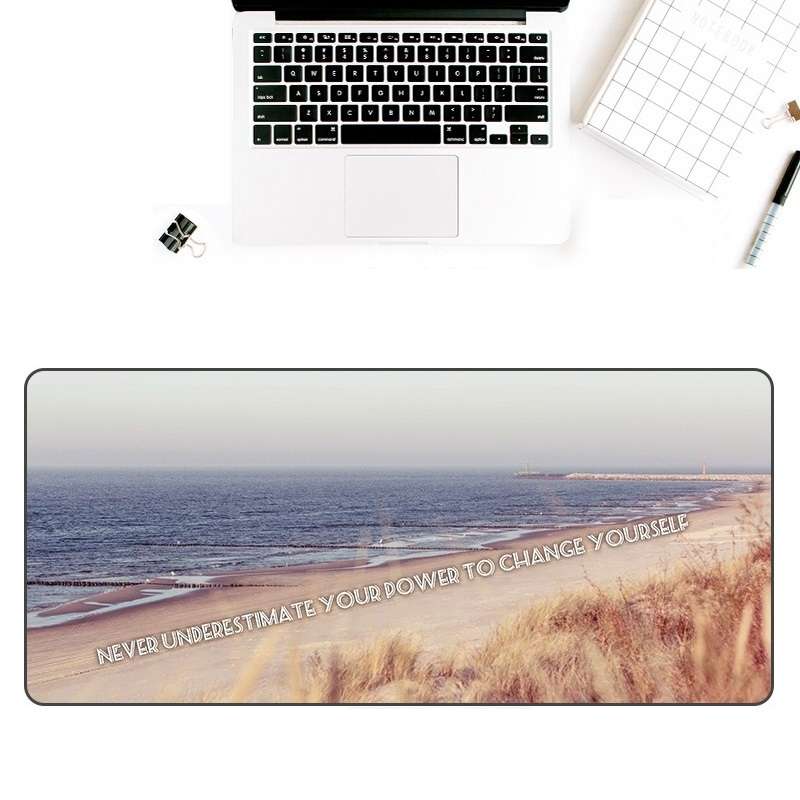 400x900x5mm AM-DM01 Rubber Protect The Wrist Anti-Slip Office Study Mouse Pad(15)