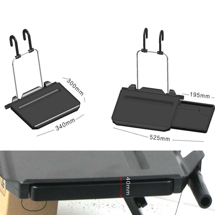 SHUNWEI SD-1508B Car With Drawer Steering Wheel Card Table Computer Rack Chair Back Bracket Storage