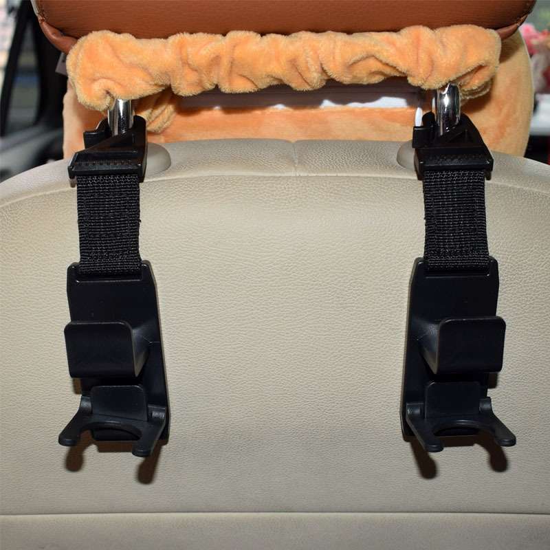 4 PCS Car Hook Car Chair Hidden Style Hook