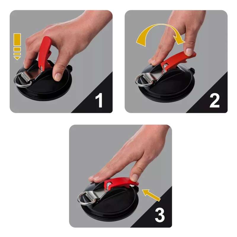 Multi-Function Car Straps Power Suction Cup(Red)