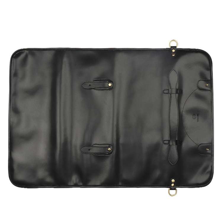 WESSLECO Chef Knife Storage Bag Portable Roll Knife Storage Bag(Brown)