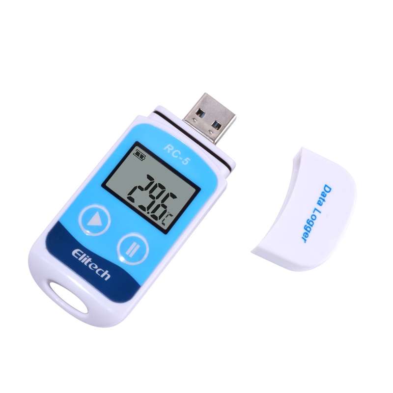 TTE35065 Digital USB Temperature Data Logger for Warehouse Storage, Refrigerated, Cold Storage and L
