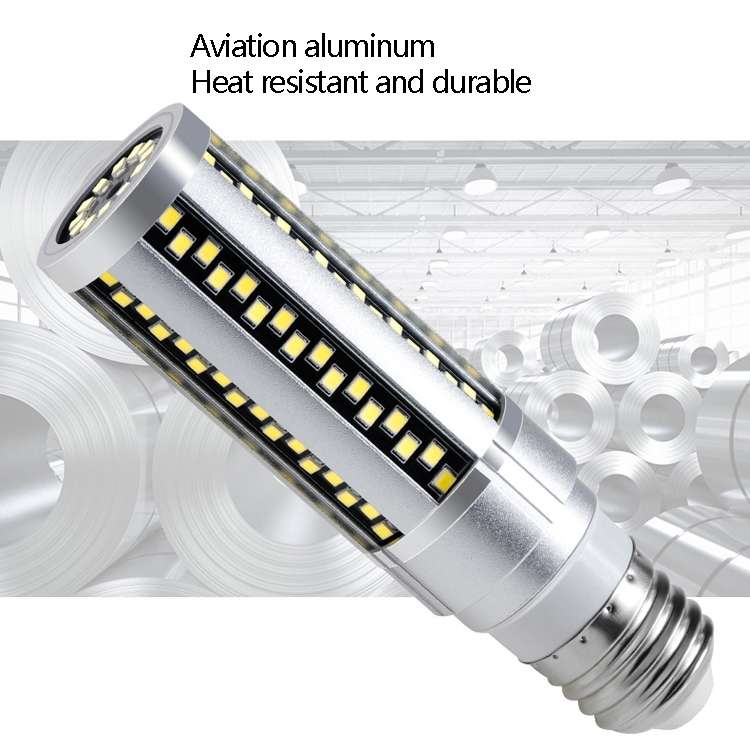 E27 2835 LED Corn Lamp High Power Industrial Energy-Saving Light Bulb, Power: 20W 3000K (Warm White)