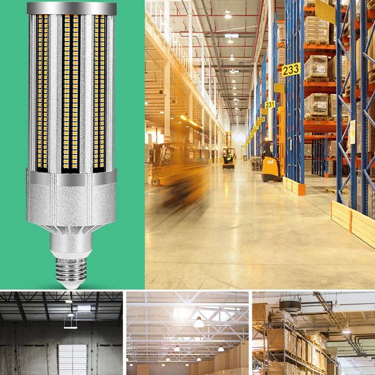 E27 2835 LED Corn Lamp High Power Industrial Energy-Saving Light Bulb, Power: 20W 3000K (Warm White)