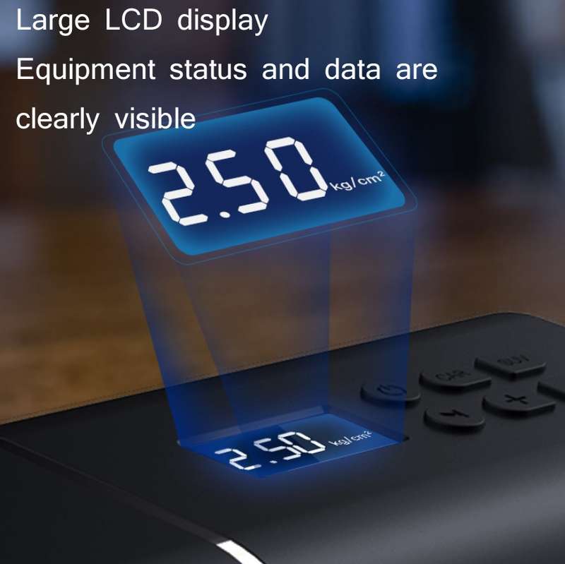 YANTU A31 Car Smart Digital Display Air Pump Electric Portable Tire Pump, Specification Wirele...