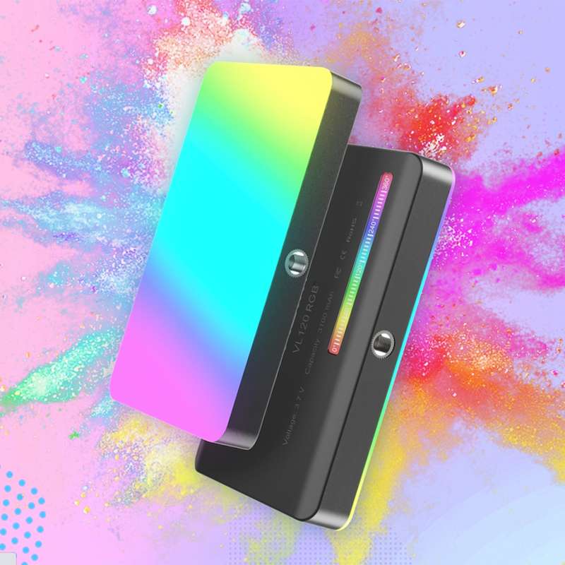 Ulanzi VL120 RGB Full Color RGB SLR Camera Photography Live Photo Video Small Light