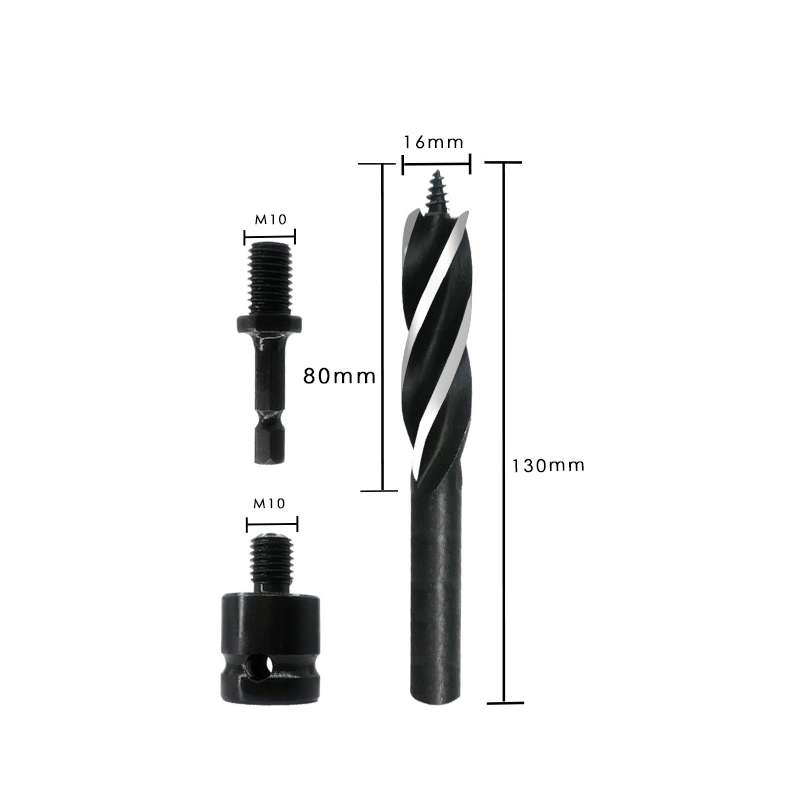 Electric Wrench Hole Opener Woodman Door Lock Rhinestone Drill Template Rejection Drill Bit, Model: