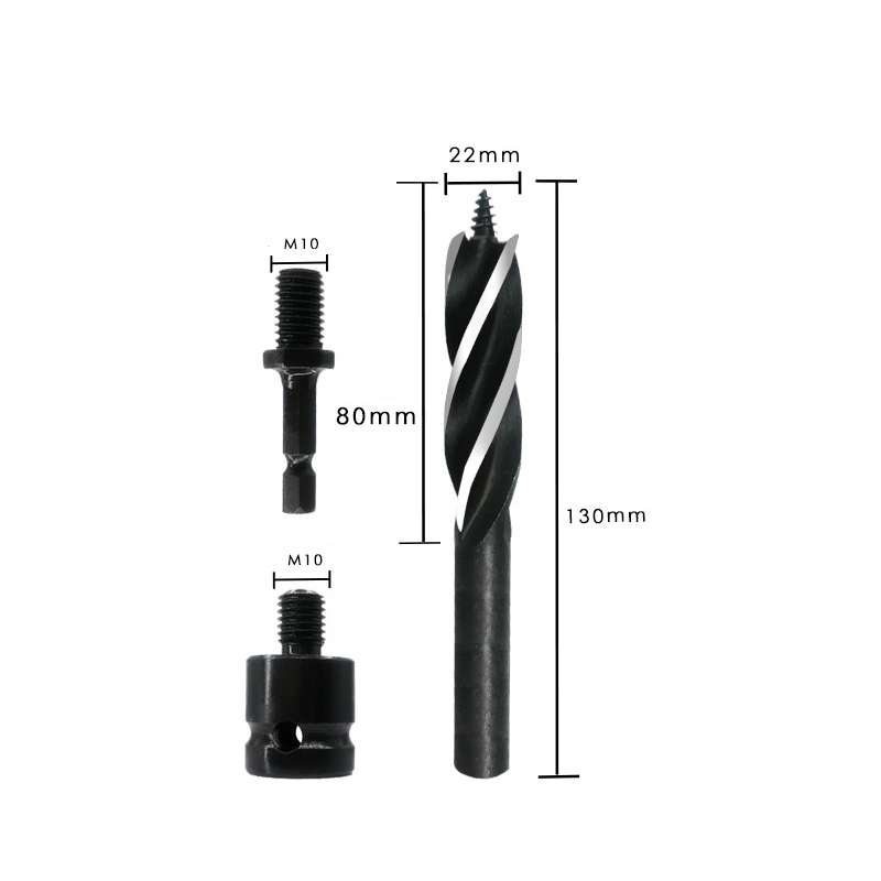 Electric Wrench Hole Opener Woodman Door Lock Rhinestone Drill Template Rejection Drill Bit, Model: