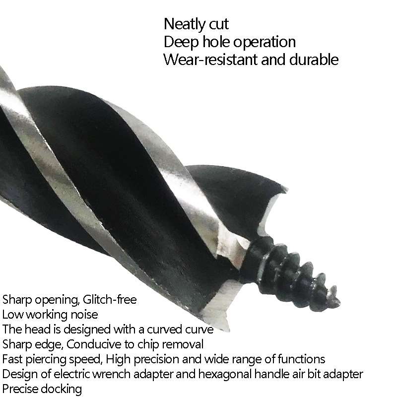 Electric Wrench Hole Opener Woodman Door Lock Rhinestone Drill Template Rejection Drill Bit, Model: