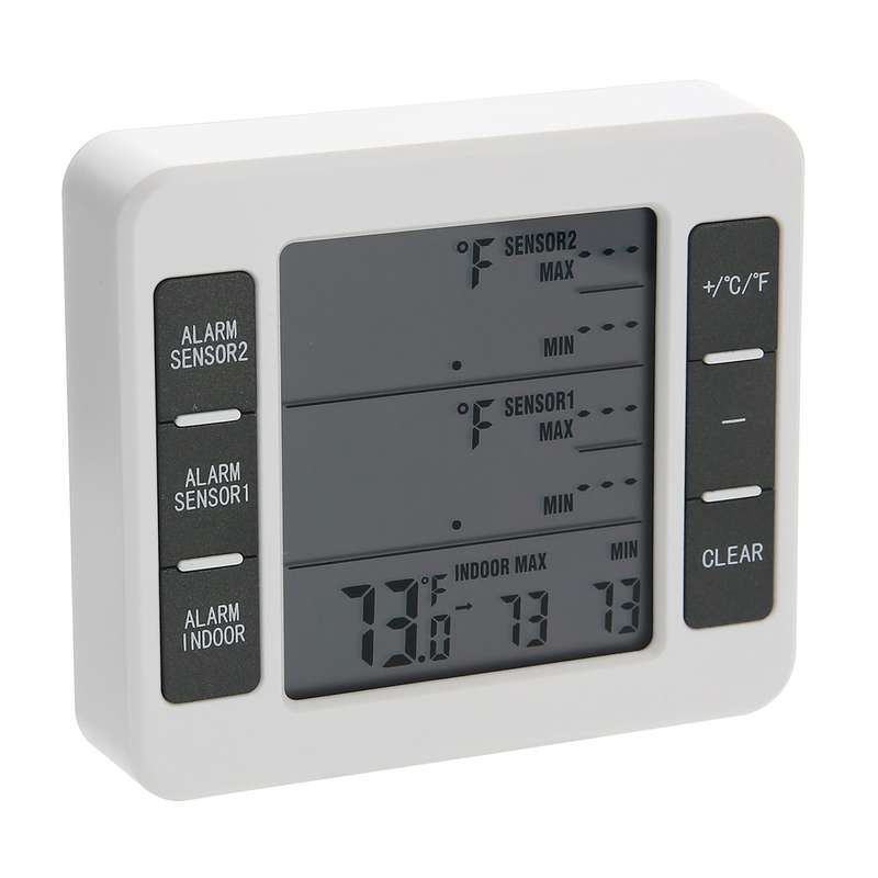 SN010 Wireless Indoor Outdoor High-Precision Thermometer Electronic Refrigerator Thermometers(One to