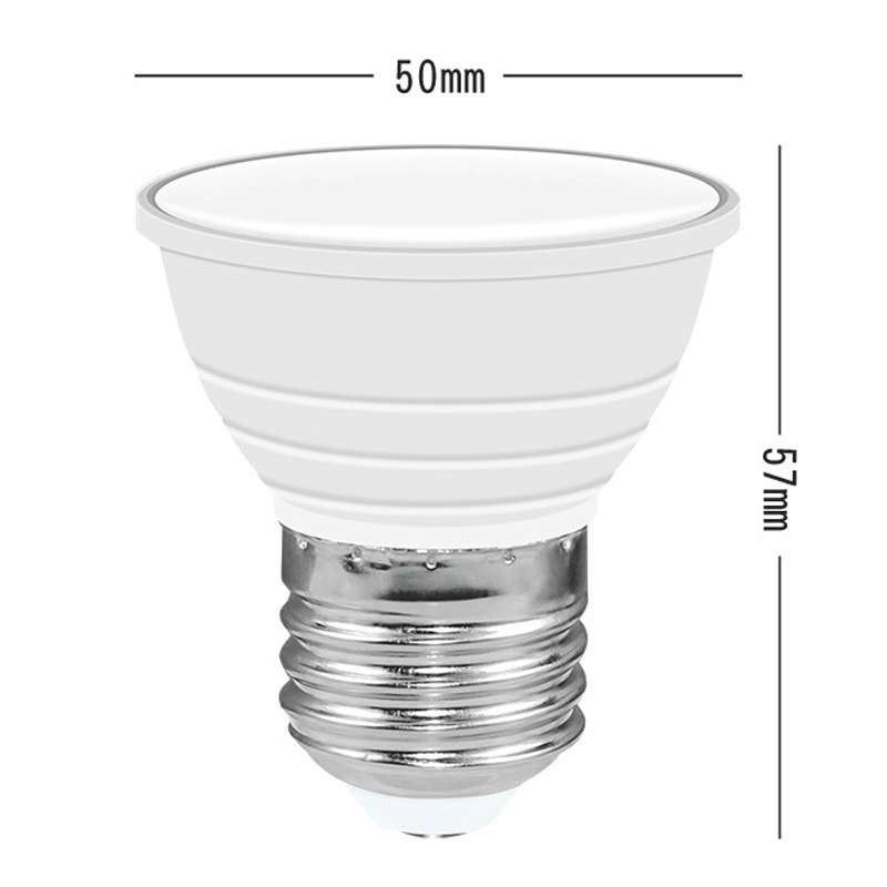 Energy-Saving LED Discoloration Light Bulb Home 15 Colors Dimming Background Decoration Light, Style
