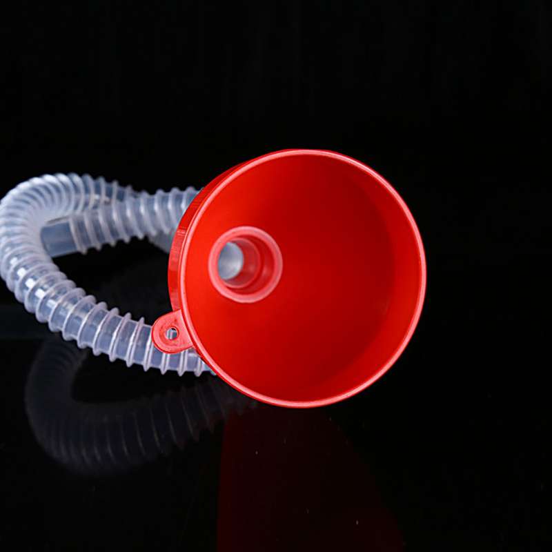 Pour Oil Tool Car Motorcycle Truck Vehicle Plastic Filling Funnel with Soft Pipe