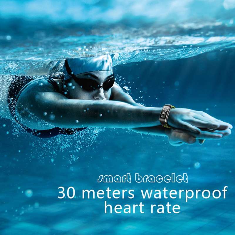 Smart Watch Heart Rate Monitor IP68 Waterproof Fitness Tracker Blood Pressure GPS Bluetooth for Andr