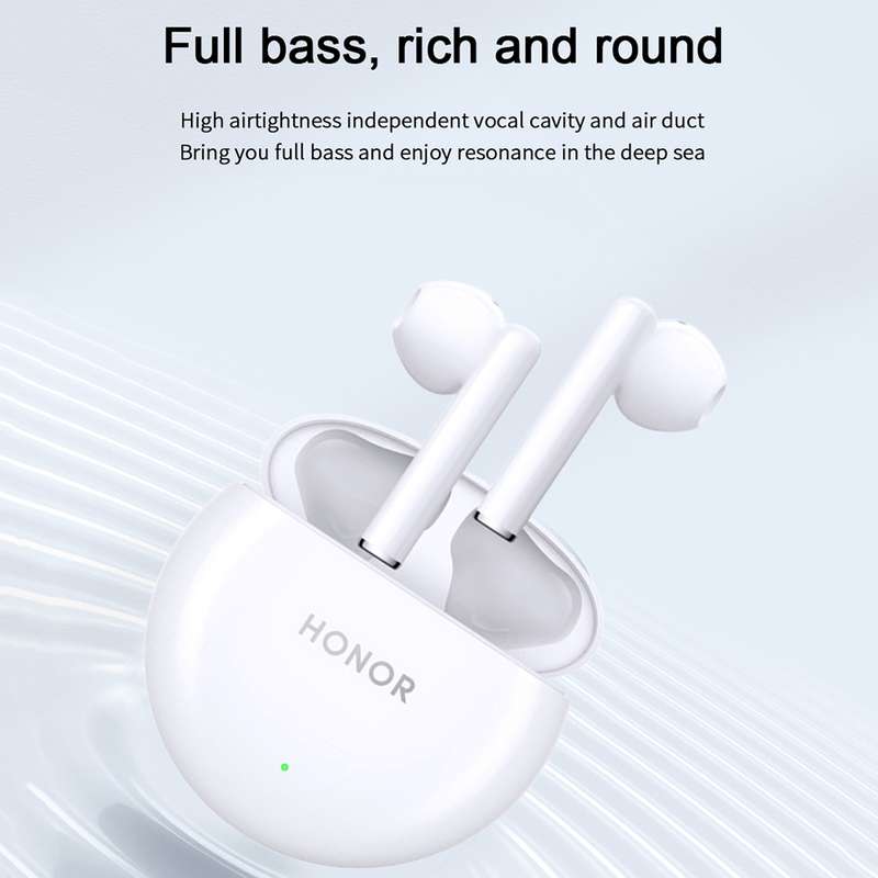 Honor Earbuds X5 Semi-in-ear Smart Call Noise Reduction Wireless Bluetooth Earphones(Coral Pink)