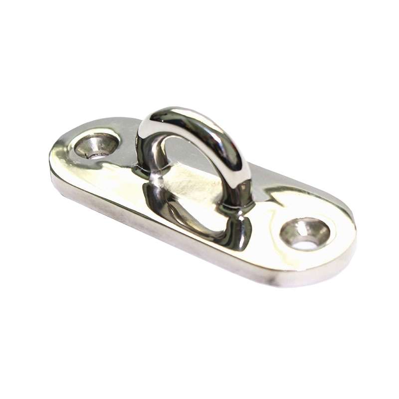 316 Stainless Steel Oval Boat Plate Seat Hand Rowing Boat Fixed Seat Accessories, Specification: 88m
