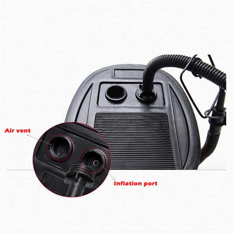 3L Foot Pump Foot-Operated Inflatable Pump for Inflatable Bed / Swimming Ring / Kayak(Yellow)