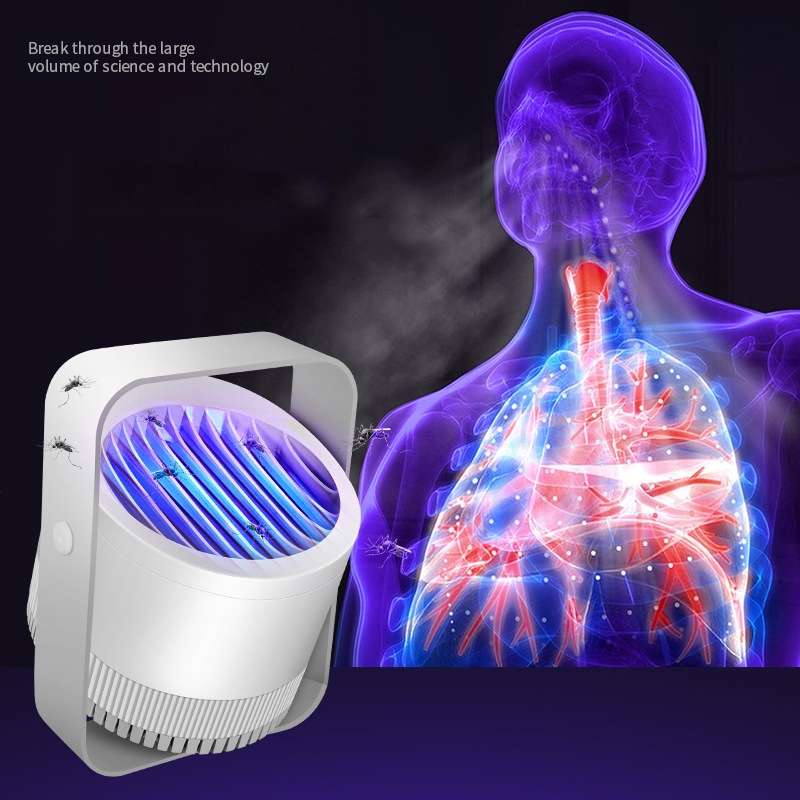 USB Interface Inhalation Type Physical Mosquito Trapping Mosquito Killer Square Mosquito Lamp