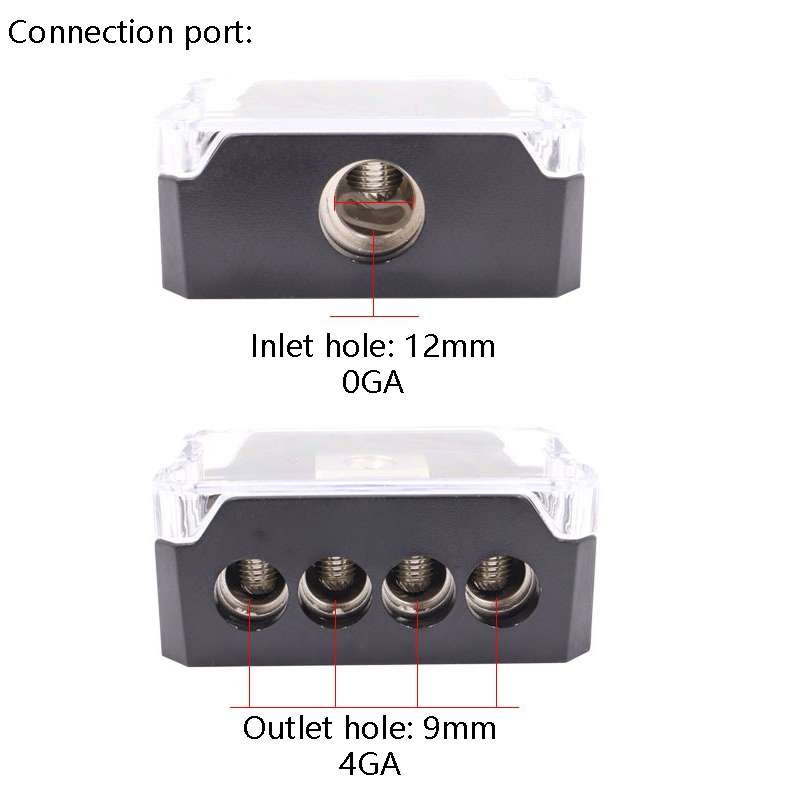 Car Audio Power Amplifier One Point Four Junction Box Hub Splitter(DB29)