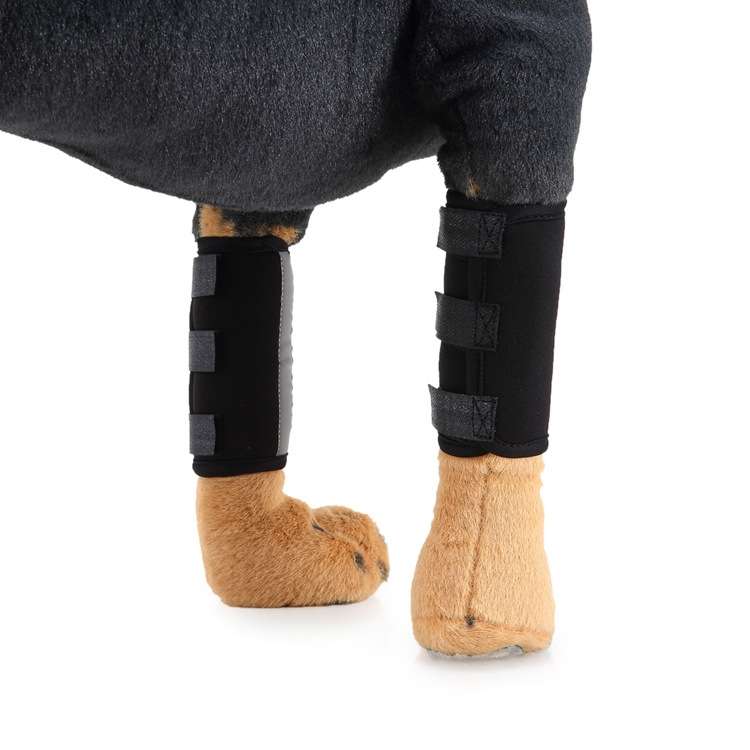 Pet Knee Protector Dog Surgery Injury Protective Cover, Size: S(Blue Reflection)