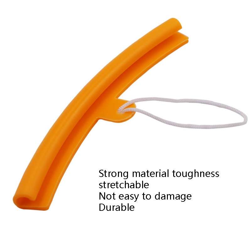 6 PCS Thickening Wear Resistant Scratch-Resistant Tire Wheel Steel Ring Protective Cover(Yellow)