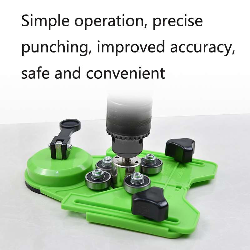 CY-0125 Auxiliary Tool For Glass Tile Suction Cup Opening Locator, Style: Single Handle