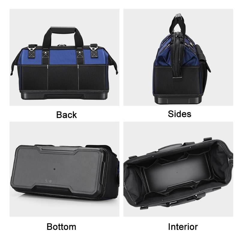 WINHUNT Multi-Function Hardware Repair Tool Canvas Bag Plastic Bottom 20 inch