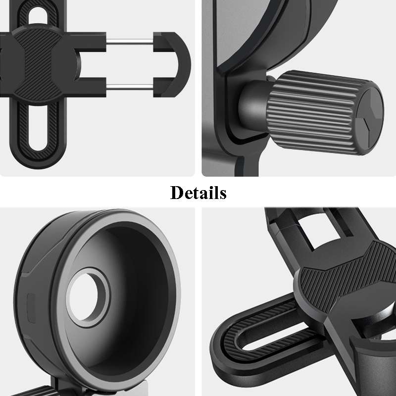 Eyeskey Telescope Phone Holder Camera Holder Telescope Universal Astronomical Mirror Phone Clip, Sha