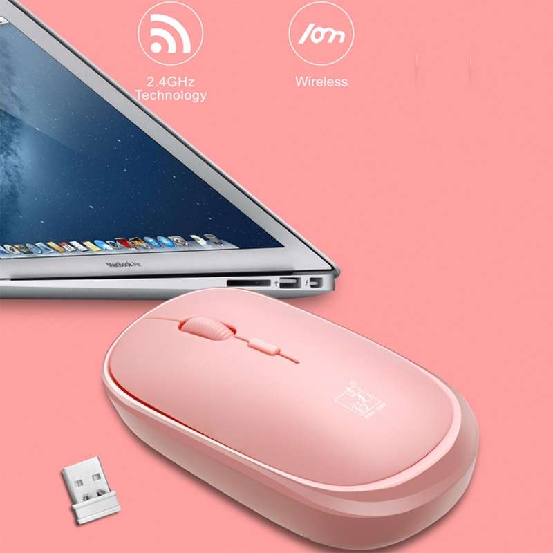 ZGB 301 4 Keys 1600 DPI 2.4G Wireless Mouse Notebook Desktop Universal Mouse(White)