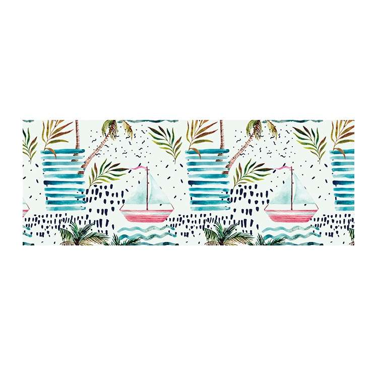 800x300x5mm Office Learning Rubber Mouse Pad Table Mat(14 Tropical Rainforest)