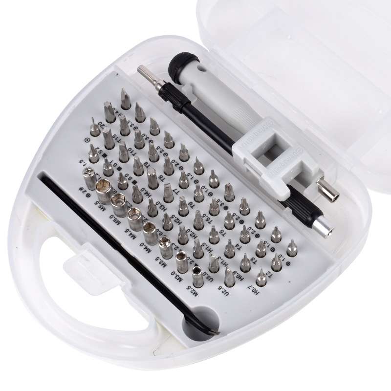 Weeks 58 in 1 Chrome Vanadium Steel Mobile Phone Repair And Disassembly Tool Screwdriver Set