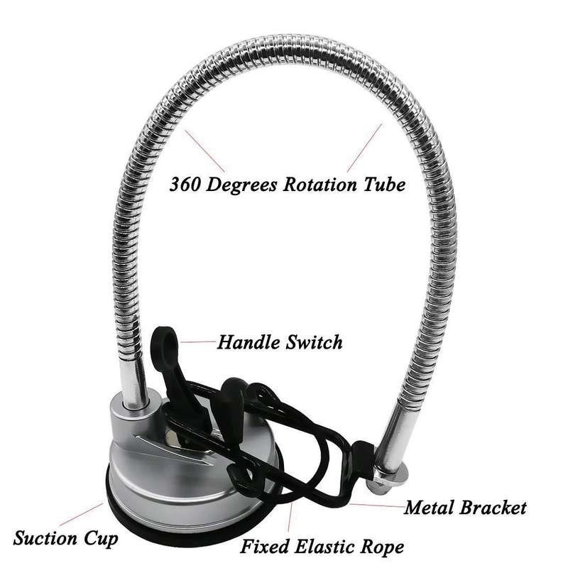 Stainless Steel Hair Dryer Storage Bracket Lazy Hair Dryer Hairdressing Bracket(Landing Models)