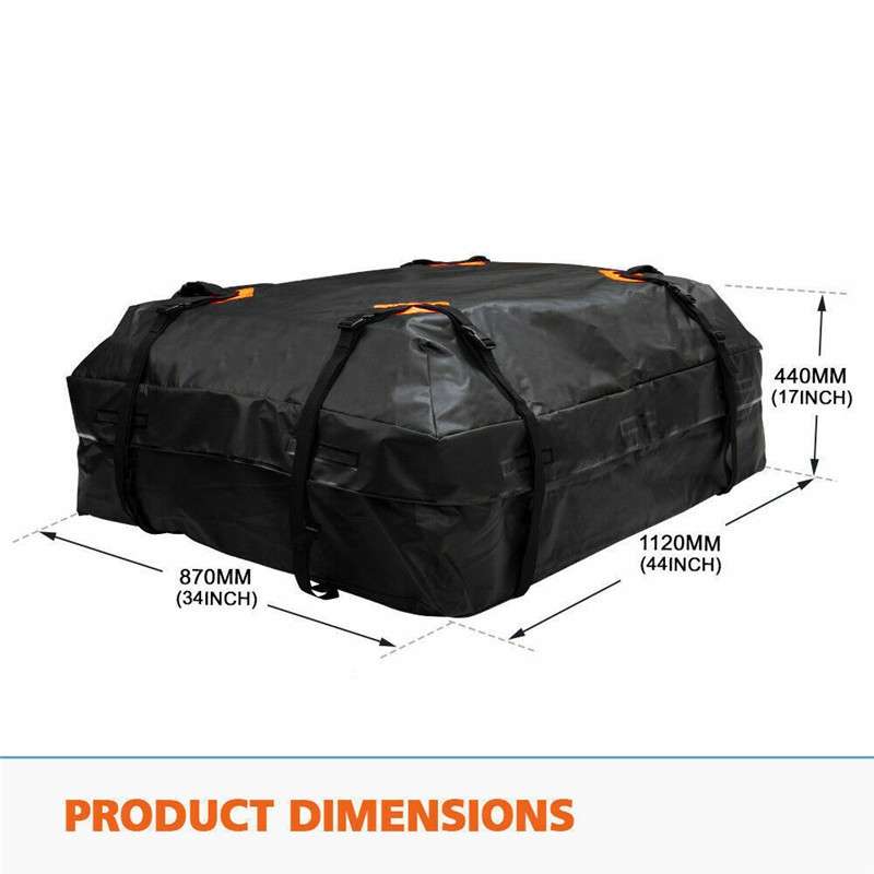 420D Oxford Cloth Car Roof Bag Luggage Bag Waterproof Bag Storage Bag, Specification: Roof Bag