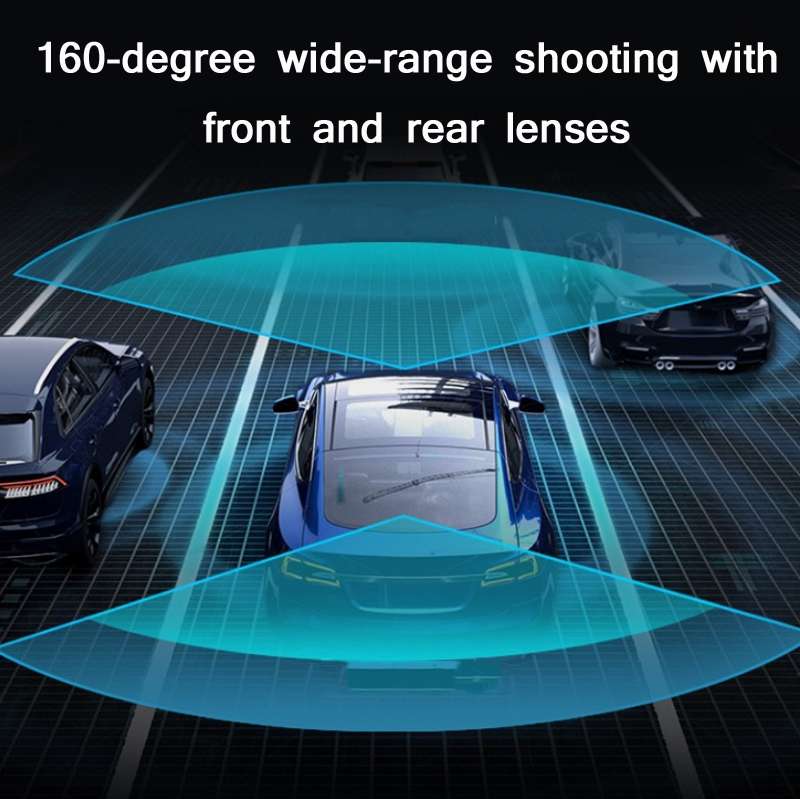 In Car Hidden HD 1080P Infrared Night Vision Driving Recorder Specification Without GPS Trajec...
