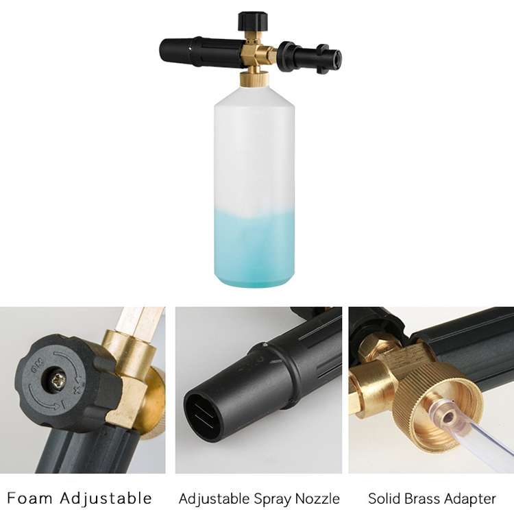 High Pressure Car Wash Foam Pot Copper Spray Head PA Pot(For SL-10-Kacher-K-Sreies)