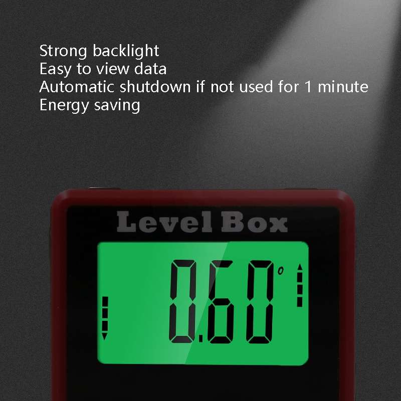 Precision Digital Inclinometer Electron Goniometers 4x90 Degree Magnetic Base Digital Protractor Ang