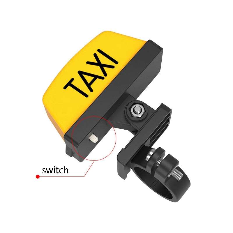 Motorcycle Modified Personality Taxi Motor Light Electric Car Helmet Decorative Warning Light, Speci