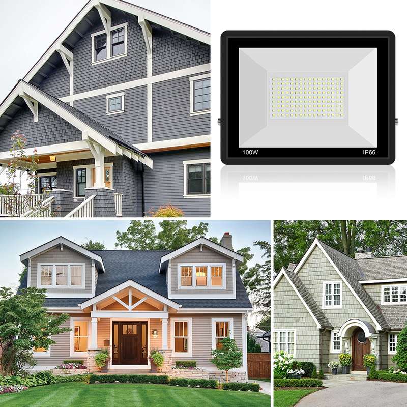20W Linear LED Spotlight Outdoor Project Light Waterproof Garden Energy-Saving Lighting Floodlight,