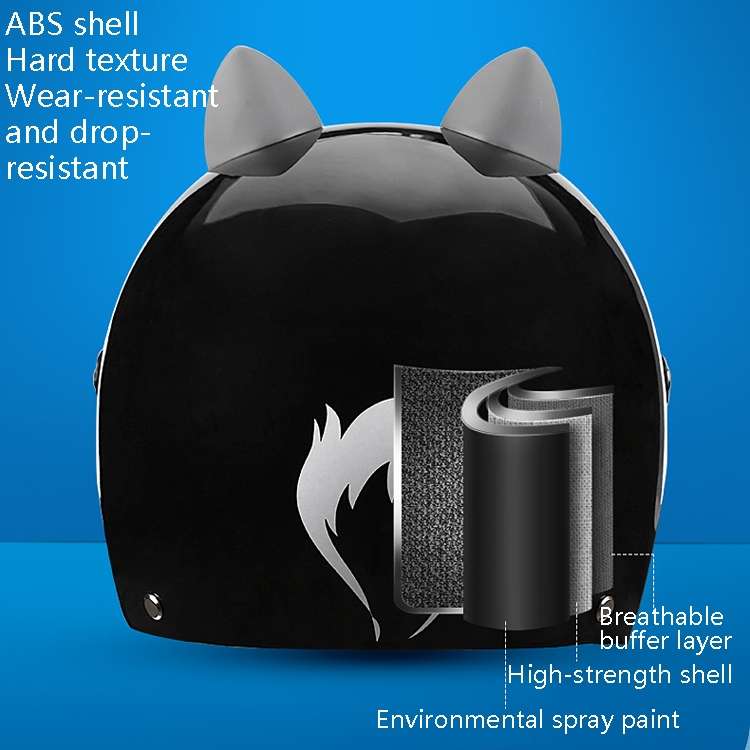 BYB X-866 Adult Electric Motorcycle Helmet Men And Women Universal Hard Hat, Specification: Transpar