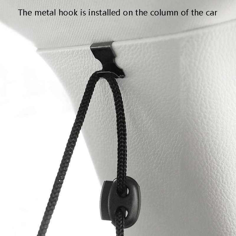 2 PCS 69 x 82cm Automobile Front And Rear Partition Curtain Business Car Air Conditioning Privacy Cu