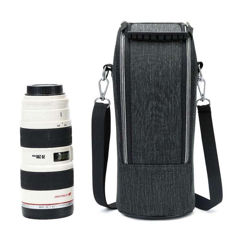 DULUDA 302 Breathable Waterproof And Shockproof Telephoto Camera Lens Bag(Khaki)