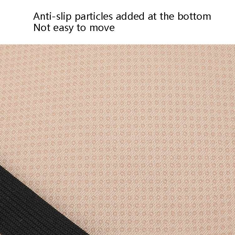 Leather Car Universal Central Armrests Pad Anti-Slip Armrest Box Mat(Black)